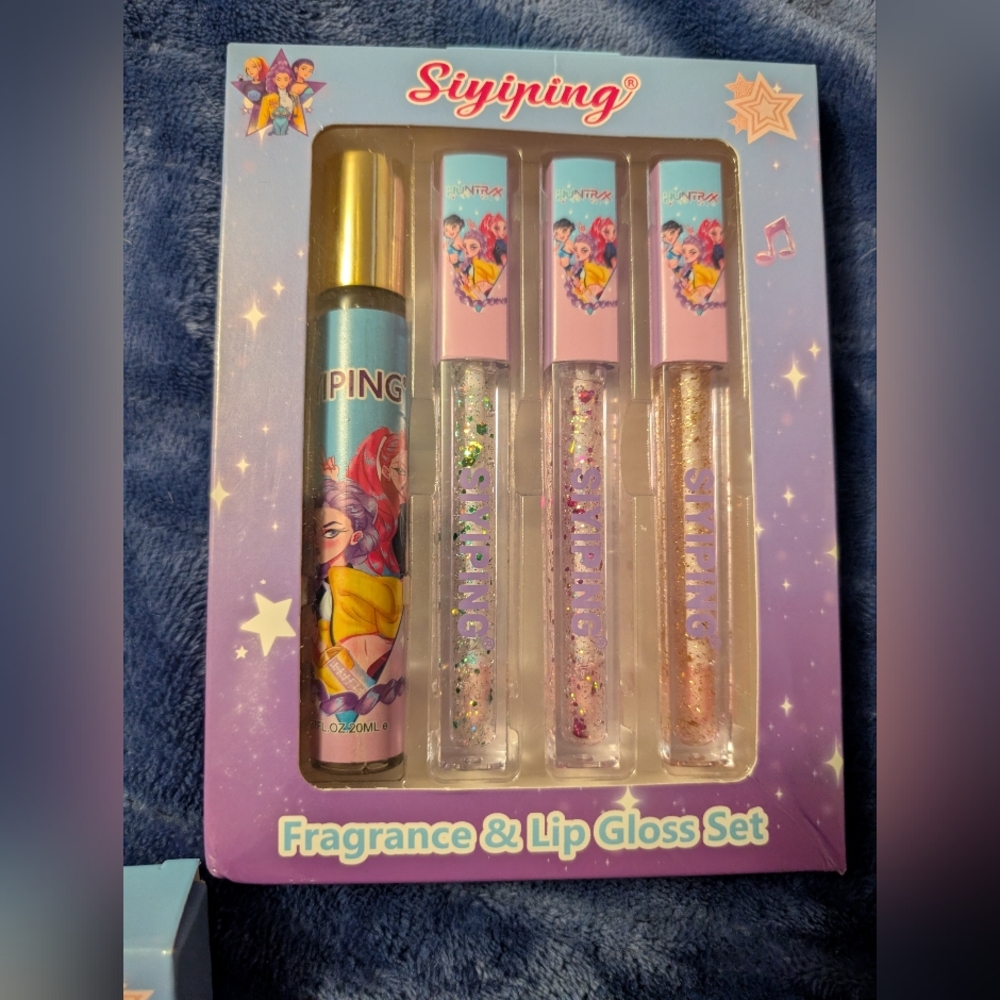 K-pop Demon Hunters Siyiping Fragrance & Lip Gloss Set